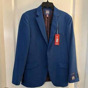 Men's Nordstrom Savile Row Blue Blazer Sz 38R NWT